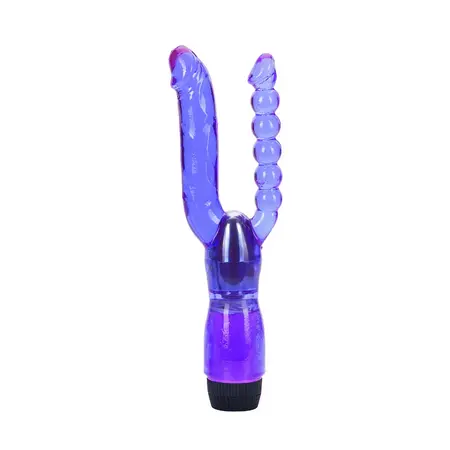 You2Toys Dvofunkcionalni Fleksibilni Silikonski Vibrator, Ružičasti, 20 cm