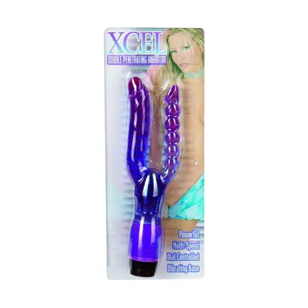 You2Toys Dvofunkcionalni Fleksibilni Silikonski Vibrator, Ružičasti, 20 cm