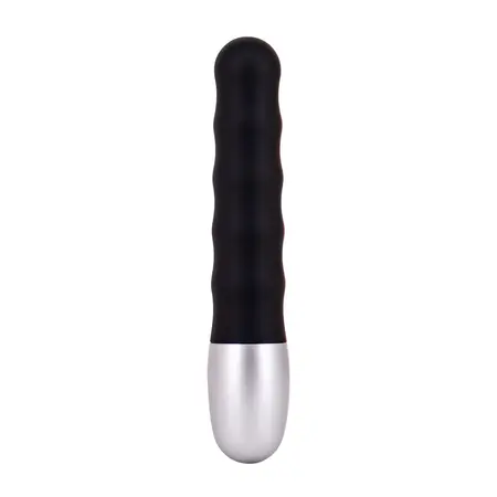 Discretion Ribbed Mini Vibrator Compact Travel Model Purple
