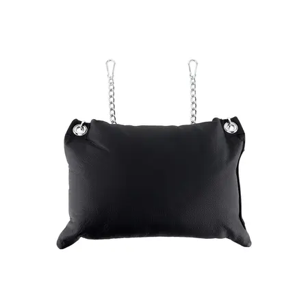 Mr Sling Red Leather Support Cushion with Chains, 20cm, European Made