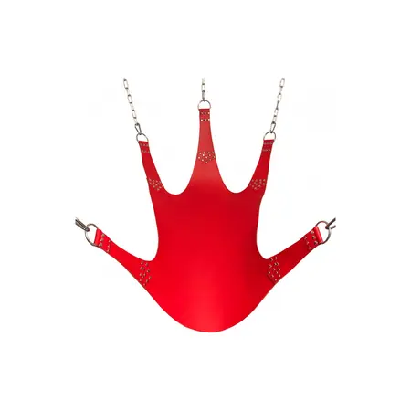 Mister B Kožna Potporna Slinga 5-Tačaka - Premium 113x122 cm, Crna