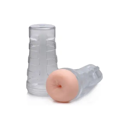 XR Brands Deluxe Signature Anal Trainer with Suction System, Silicone, Black
