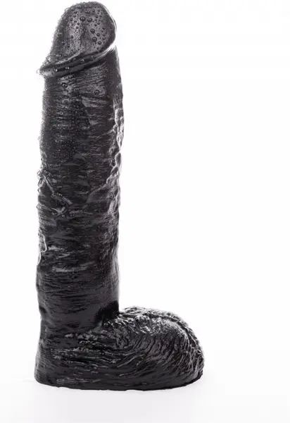 Hung System Mickey Intimni Model sa Usisnom Bazom 24 cm Crni