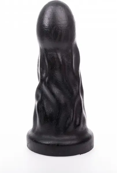 Hung System Castard Intimate Plug Black 22 cm x 7.6 cm Suction Base