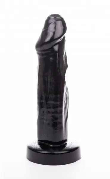 Hung System Uncut 27 cm Crna Intimna Mašina sa Usisnom Bazom