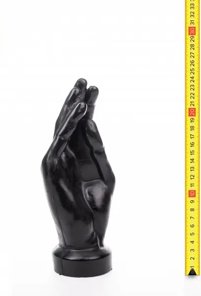 Hung System Hello Čep u Obliku Ruke 23.7 cm x 9 cm Usisna Baza Crni