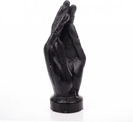 Hung System Hello Čep u Obliku Ruke 23.7 cm x 9 cm Usisna Baza Crni