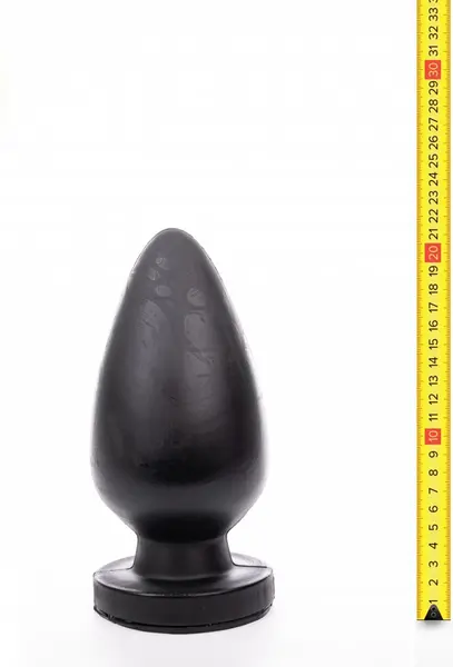 Hung System Egg Plug 21.5 cm - Large Silicone Model with Suction Base