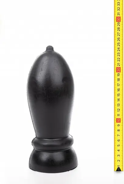 Hung System Rolling Intimni Čep 24cm Crni Veliki Prečnik 9.7cm