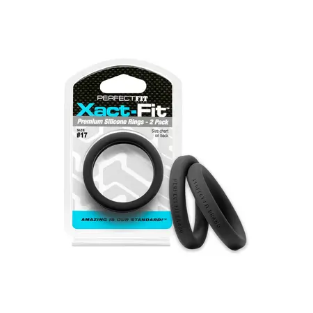 Perfect Fit Xact-Fit set prstenova 2-pack veličina #17 precizni silikon