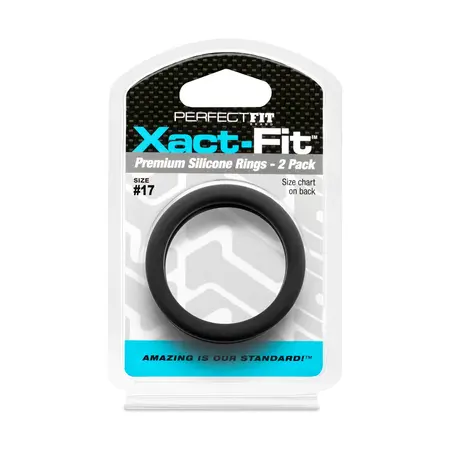 Perfect Fit Xact-Fit set prstenova 2-pack veličina #17 precizni silikon