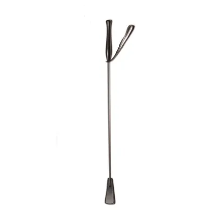 Sportsheets Saffron Narrow Crop with Firm Handle Black 51cm