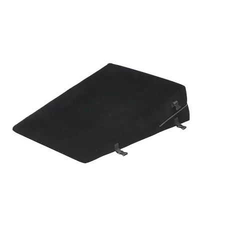 XR Brands Bondage Cushion XL Black - Support Wedge with Restraint System