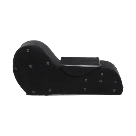 XR Brands Bondage Love Couch Crna - Sistem Za Vezivanje Od Pene Visoke Gustine