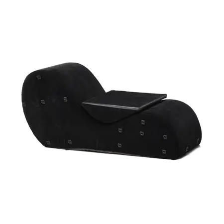 XR Brands Bondage Love Couch Crna - Sistem Za Vezivanje Od Pene Visoke Gustine