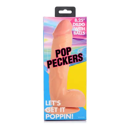 Blush Novelties POP Fleksibilan Model sa Usisnom Bazom 21 cm Roze