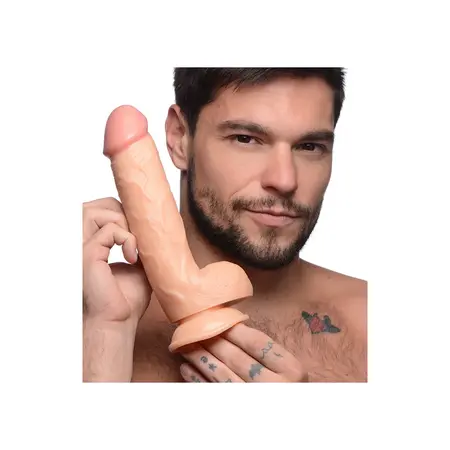 Blush Novelties POP Fleksibilan Model sa Usisnom Bazom 21 cm Roze