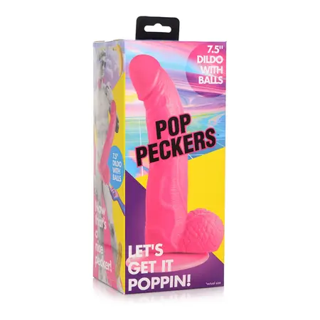 Blush Novelties POP Serija 19 cm Intimna Igračka sa Usisnom Bazom Roze