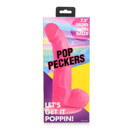 Blush Novelties POP Serija 19 cm Intimna Igračka sa Usisnom Bazom Roze