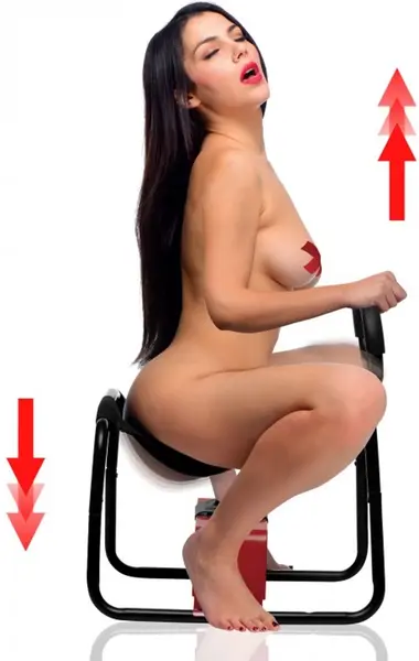 Bangin Bench EZ-Ride Intimate Support Stool with Steel Handles