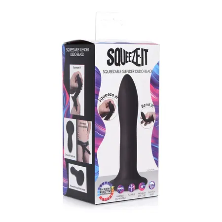 Blush SilexD Squeezable Silicone Model Slim Flexible Shapeable 19cm