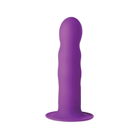 Blush Novelties Squeezable Wavy Model with Suction Cup, Flexible, 18 cm