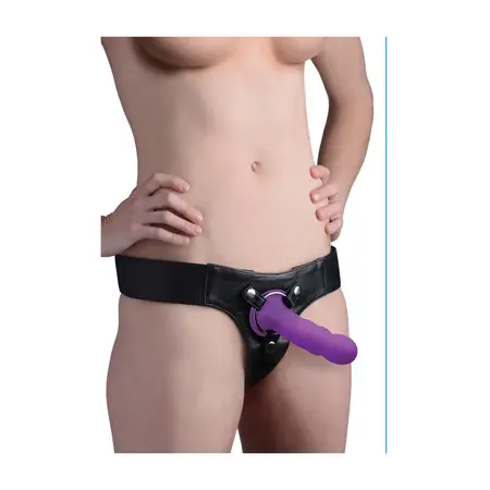 Blush Novelties Squeezable Wavy Model with Suction Cup, Flexible, 18 cm