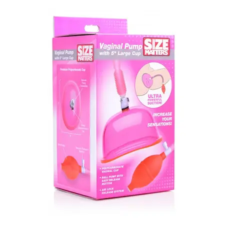 Size Matters Intimate Suction System with Large Ergonomic Cup