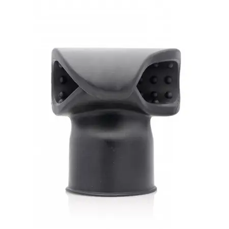 Thunder Wrap Intimate Wand Accessory with Adjustable Wall Mount, Black