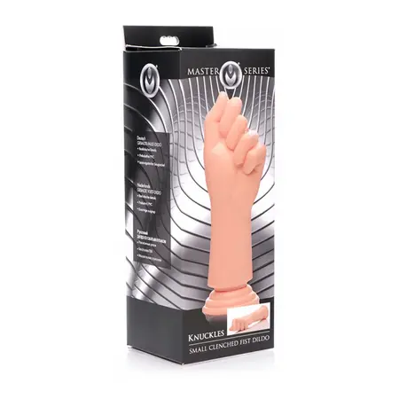 XR Brands Master Series Knuckles Mali Model Šake sa Vakumskom Bazom 21 cm