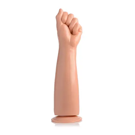 Fisto Model Stisnute Šake – Anatomska Intimna Mašina, XL Veličina, Crna