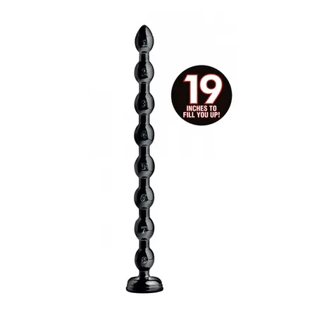 XR Brands Master Series Bead Snake Fleksibilni Analni Trening Alat 48cm