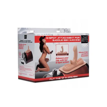 Lovebotz Curved G-Spot Accessory for Saddle Deluxe Machine, Black