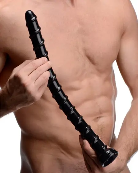 XR Brands Vertebral Snake 18 Model - Flexible Textured System 46 cm