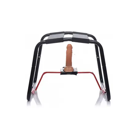 XR Brands Bangin Bench Adjustable Intimate Position Stool Black