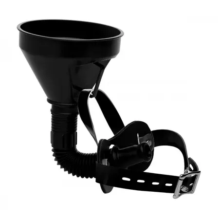 XR Brands Latrine Extreme Podesivi Levkasti Gag Sistem Crni