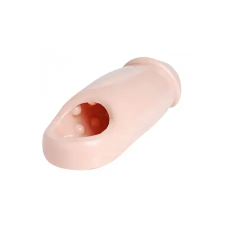 XR Brands Really Ample Wide Enhancer Sleeve, Large Size, Phthalate-Free
