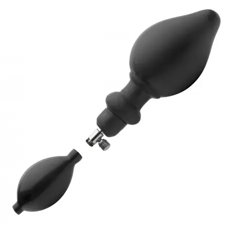 XR Brands Expander Naduvajući Čep Crni Podesive Veličine 848518017543