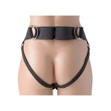 Avalon Jock Style Adjustable Strap-On Harness System Black 46in
