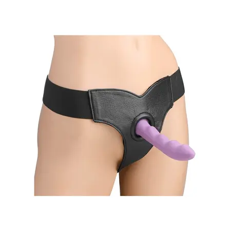 Blush Bella Podesivi Velvet Strap-On Pojas sa Podstavljenim Potpornim Panelom