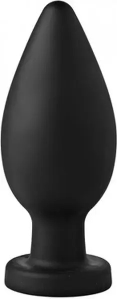 Master Series Colossus XXL Silikonski Čep sa Usisnom Bazom Crni