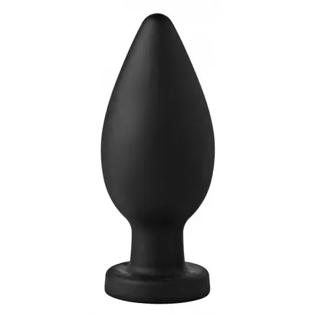 Master Series Colossus XXL Silikonski Čep sa Usisnom Bazom Crni