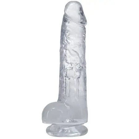 Doc Johnson Classic 8” Intimate Model with Suction Base, Beige