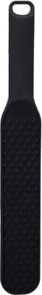 Sportsheets Saffron Studded Impact Paddle 30cm - Textured Surface, Black-Red