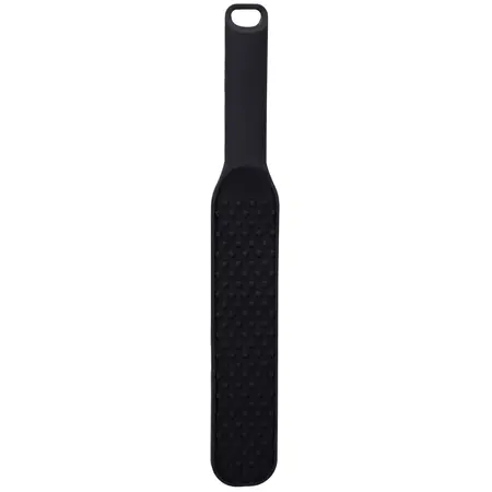 Sportsheets Saffron Studded Impact Paddle 30cm - Textured Surface, Black-Red