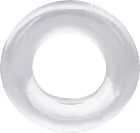Doc Johnson The Donut 4X Intimate Support Ring TPE Transparent