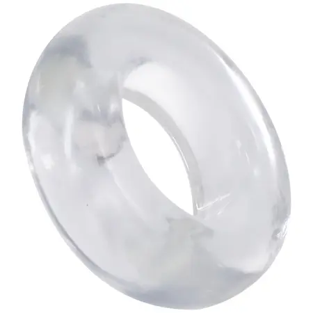 Doc Johnson The Donut 4X Intimate Support Ring TPE Transparent