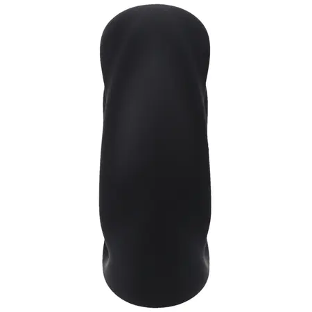 Doc Johnson The Twist Silicone Support Ring Black Flexible Design
