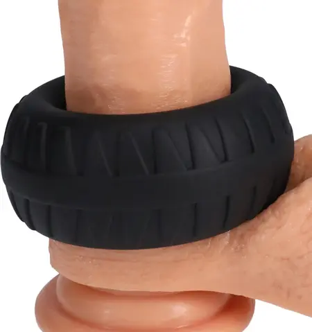 Rock Solid The Monster TPE Anatomical Ring Large Black