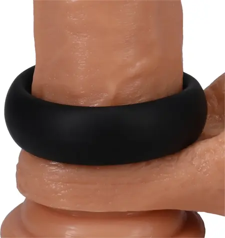 Rock Solid Silicone Comfort Ring Small - Premium Flat Design
